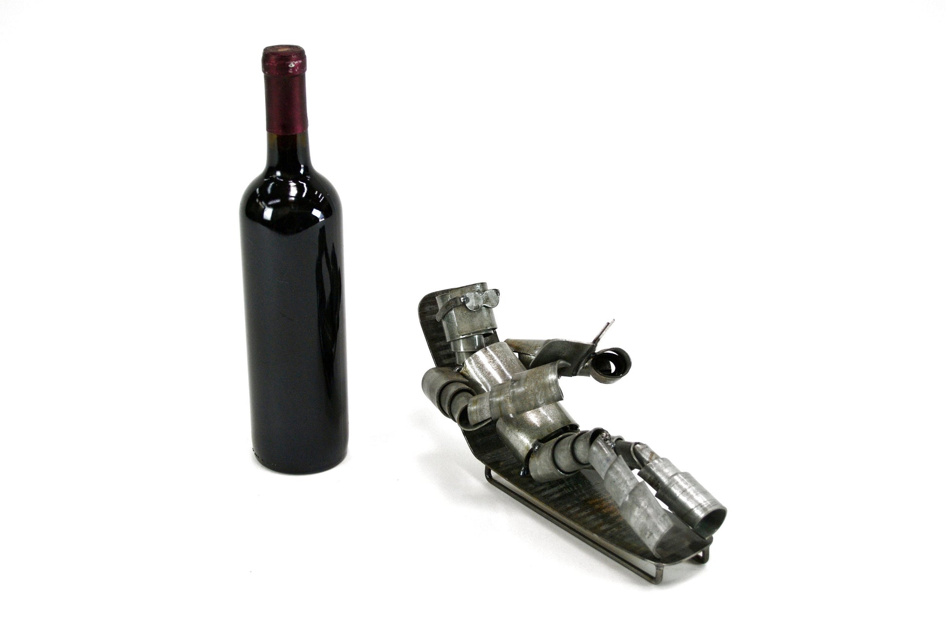 Wine Barrel Ring Wine Bot - Funiki - Made from retired California wine barrel rings. 100% Recycled!