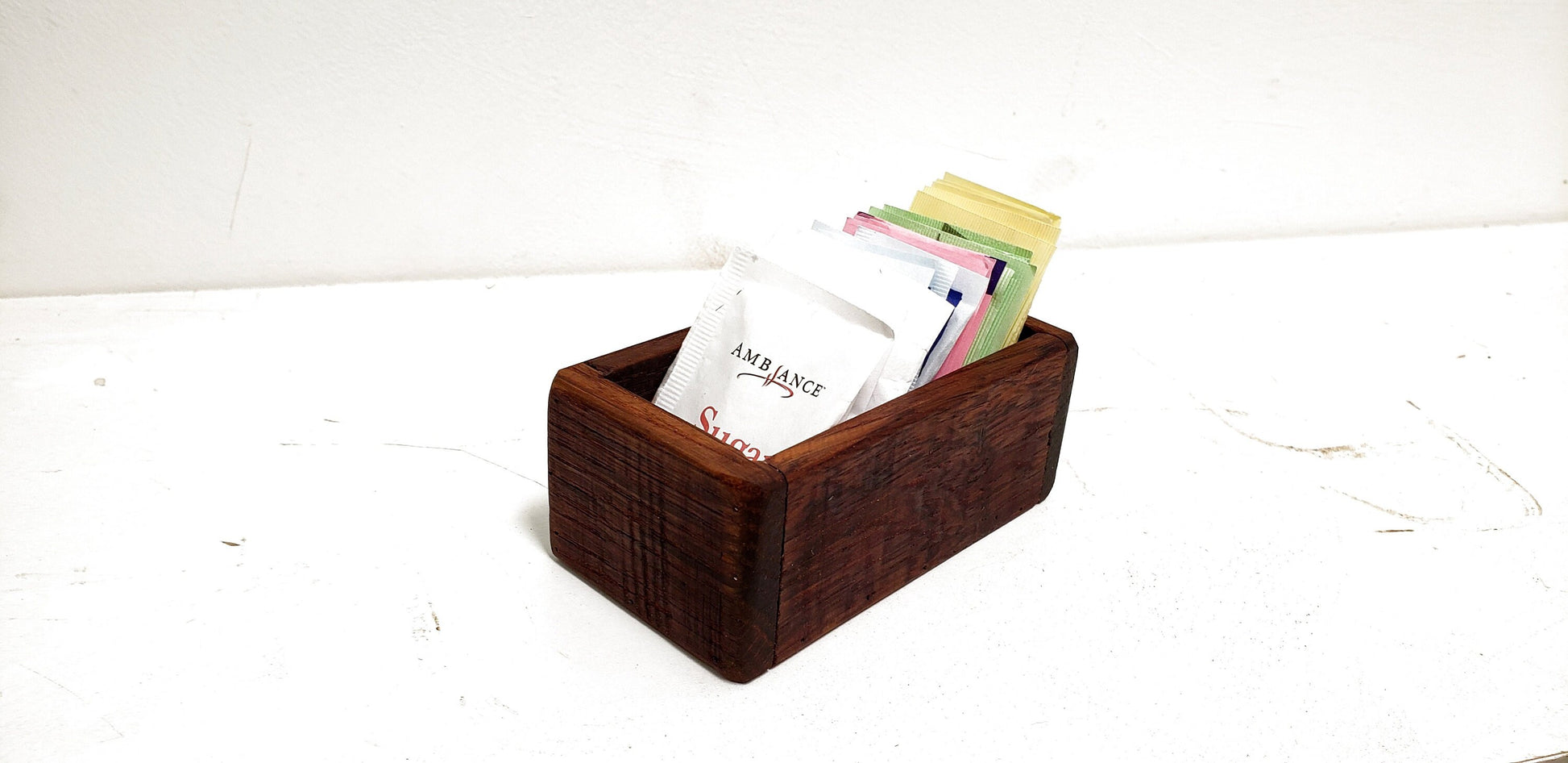 Wine Barrel Business Card / Sugar Holder - Kohua - Made from retired CA wine barrels 100% Recycled!