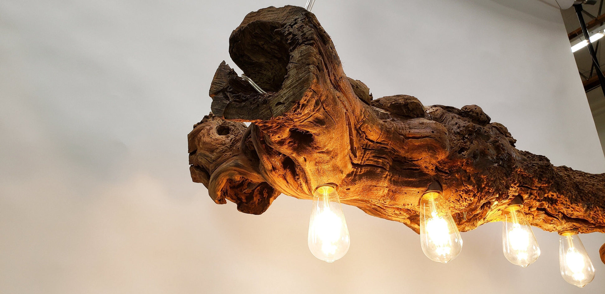Grapevine Chandelier - Nava - Made from retired California grapevines - 100% Recycled!