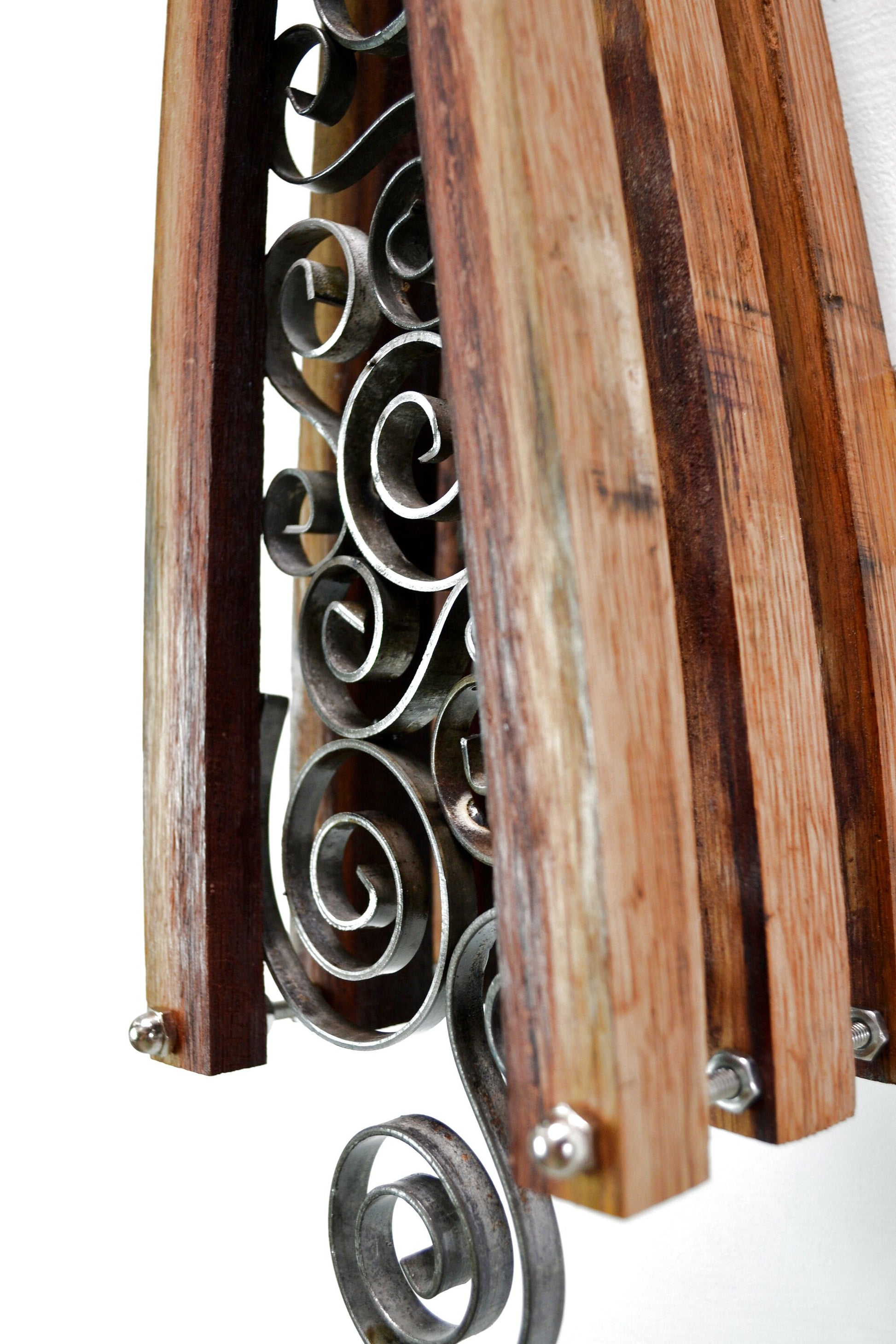 Wine Barrel Wall Sconce - Kirimito - Made from retired California wine barrels 100% Recycled!