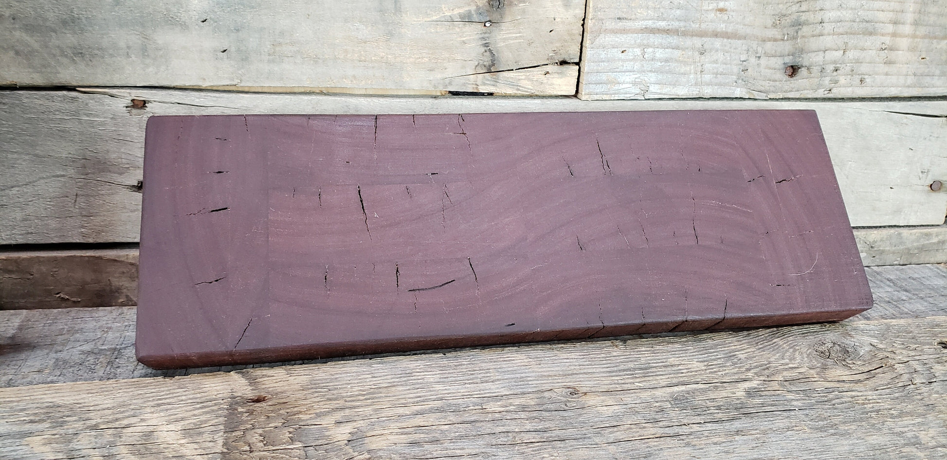 Wine barrel cutting / chopping / serving board 0132 made from reclaimed French 200 year old oak Individually numbered - 100% Recycled!