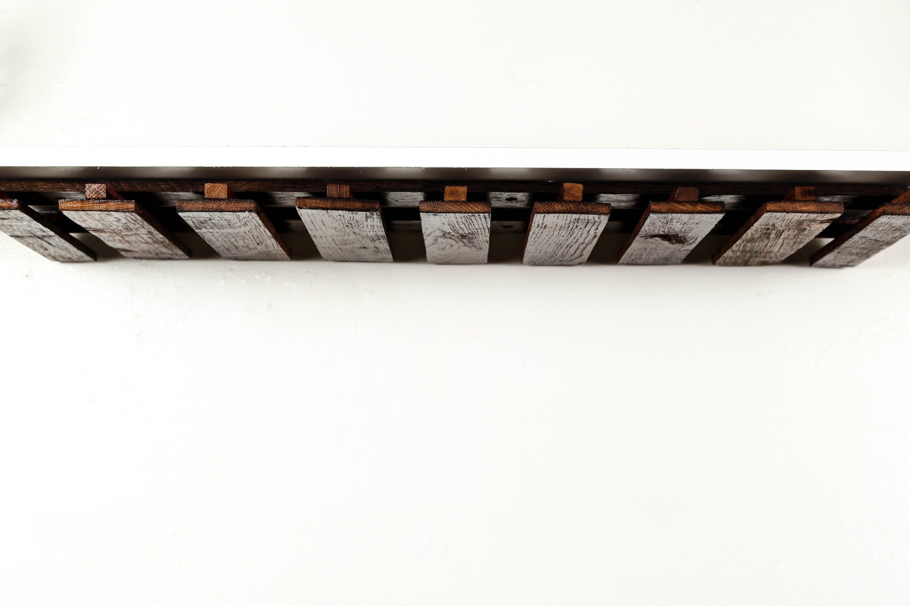 Under counter glass holder deals