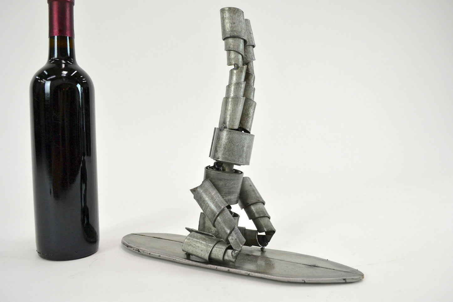 Paddle board Wine Barrel Ring Wine Bot - Tandha - Made from retired CA wine barrel rings. 100% Recycled!