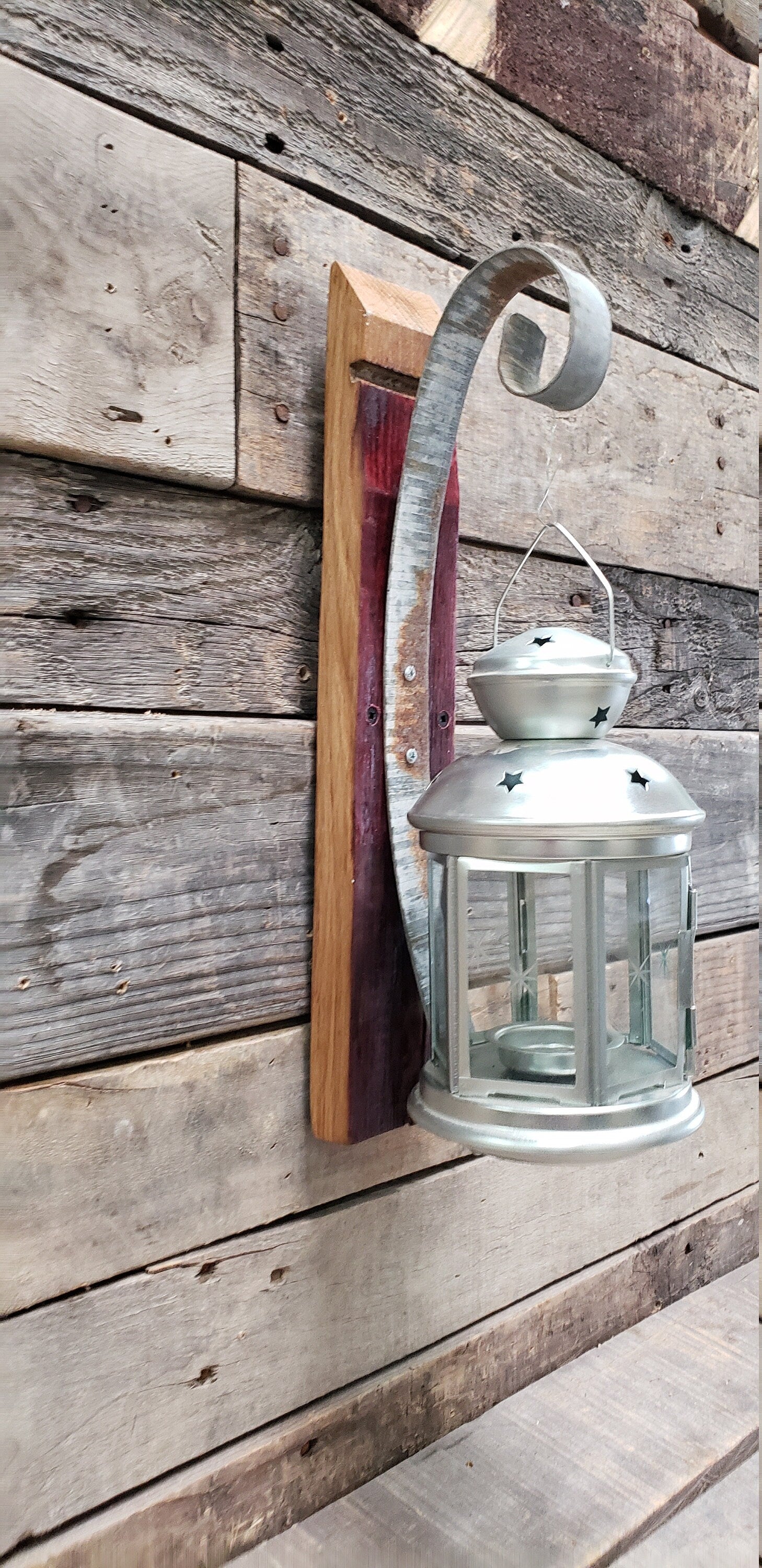 SALE Wine Barrel Candle Holder - Fetu - made from Opus 1 wine barrels 100% Recycled