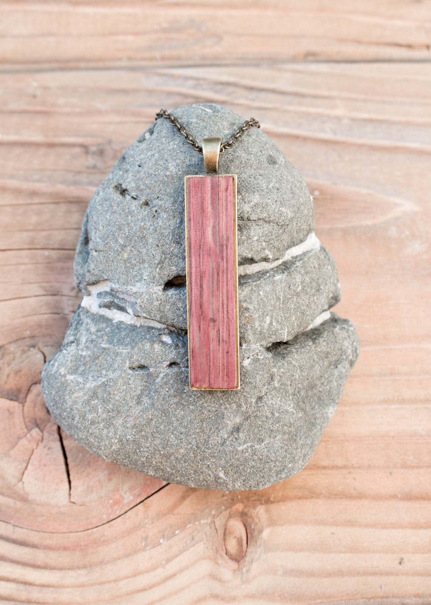 Wine Barrel Pendant - Til Next Time - Made from retired Napa Cabernet California wine barrels. 100% Recycled!