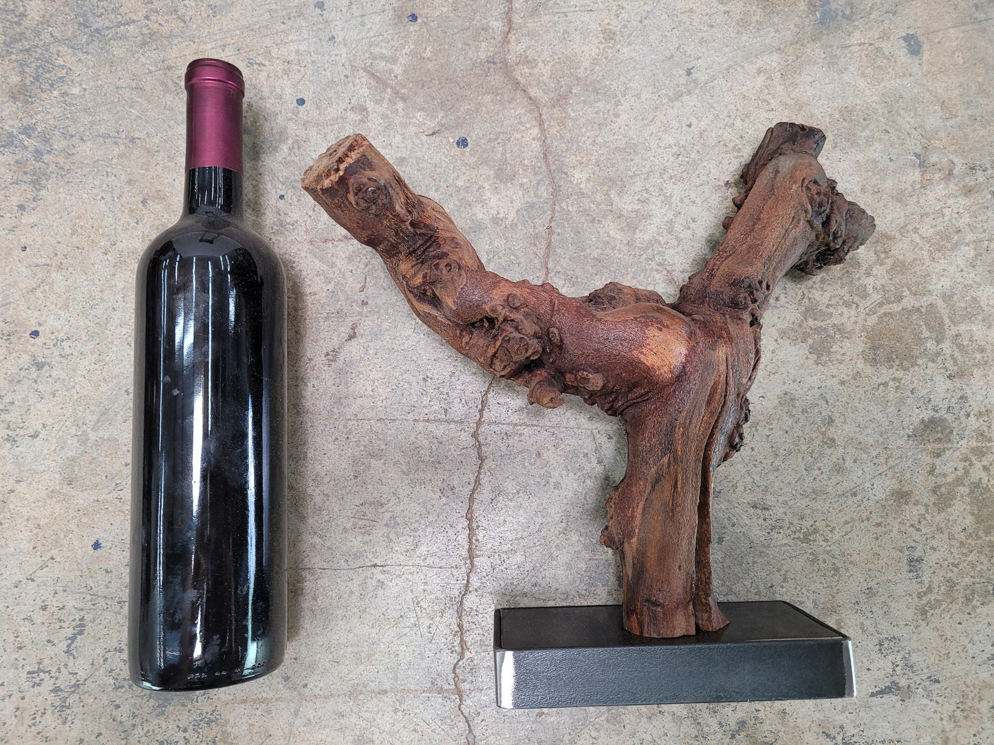 RARE Grape Vine Art From Opus 1 0603 made from retired Napa Cabernet grapevine. 100% Reclaimed!