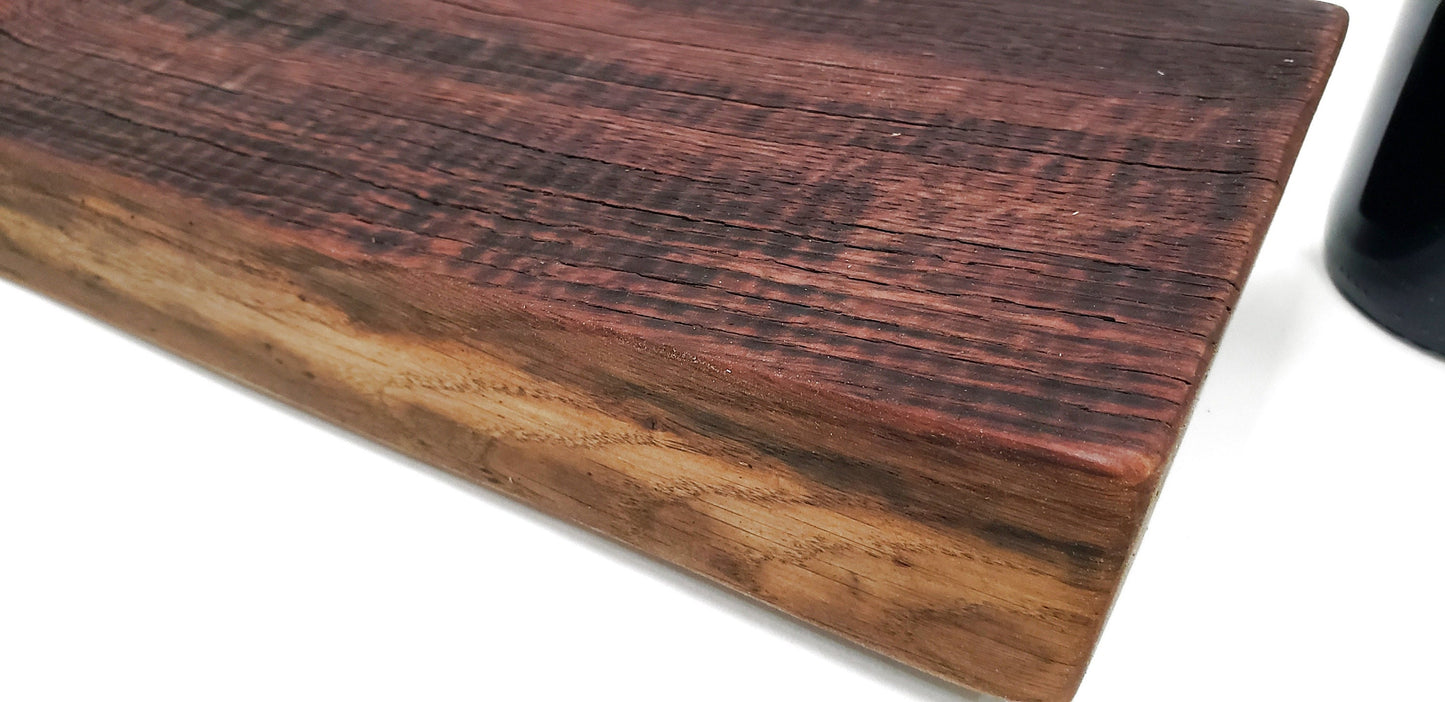 Wine barrel cutting / chopping / serving board "Komad" - made from reclaimed Napa wine barrels - Individually numbered - 100% Recycled!