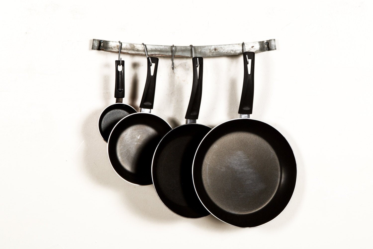 Wine Barrel Ring Pot Rack - Karuvi - Made from Retired California wine barrel rings 100% Recycled!