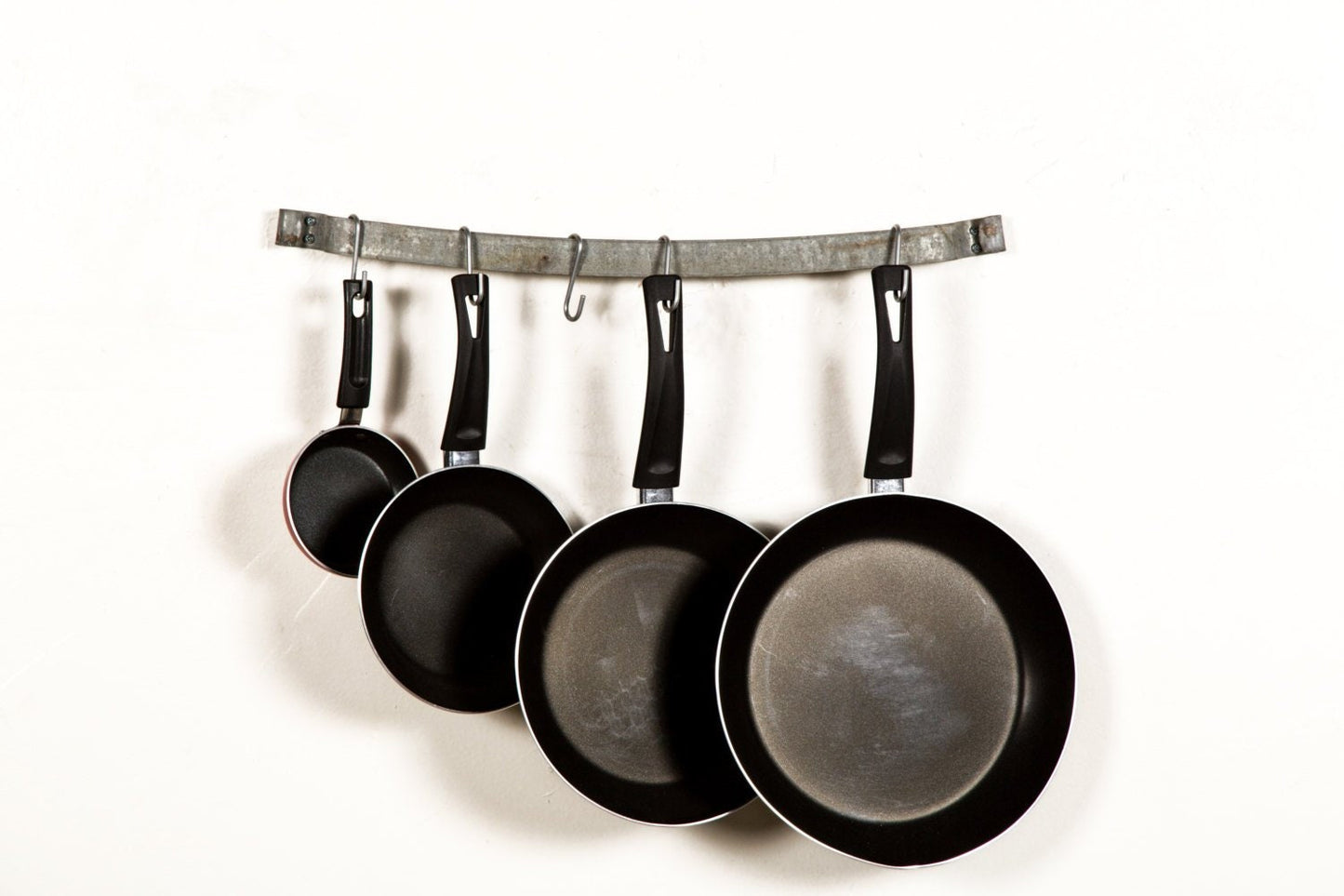 Wine Barrel Ring Pot Rack - Karuvi - Made from Retired California wine barrel rings 100% Recycled!