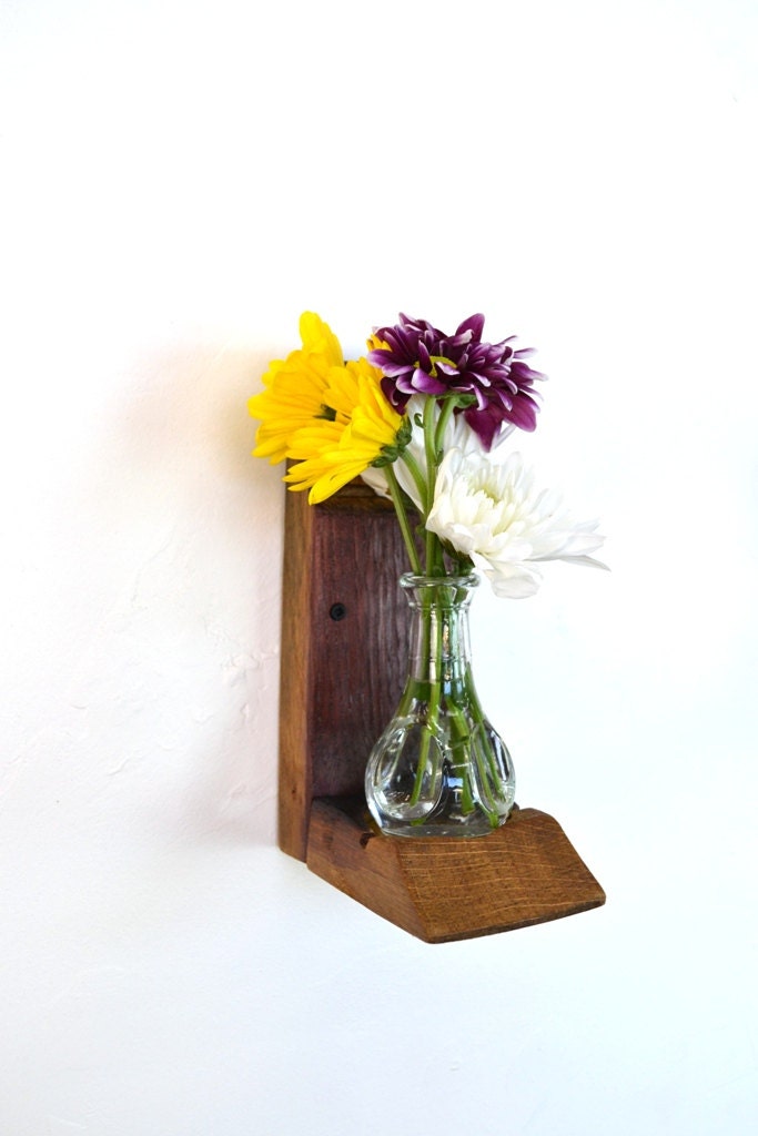 Wine Barrel Candle and Vase Holder - Calypso - Set of Three! Made from retired Napa wine barrels - 100% Recycled!