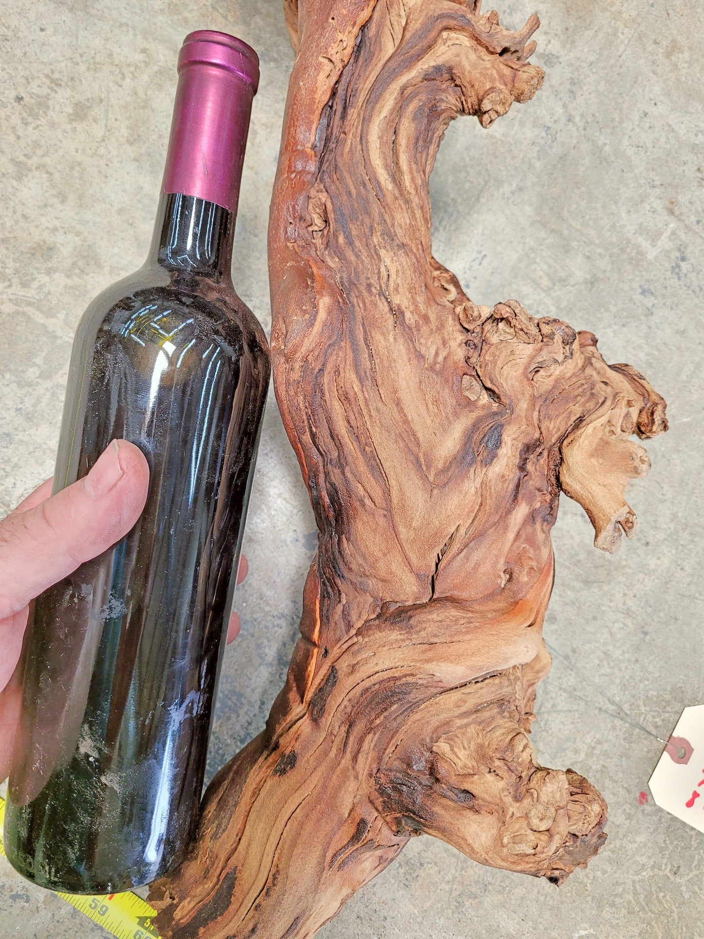J Lohr Winery Grapevine Art made from retired Cabernet vine 100% Recycled + Ready to Ship! 052722-31