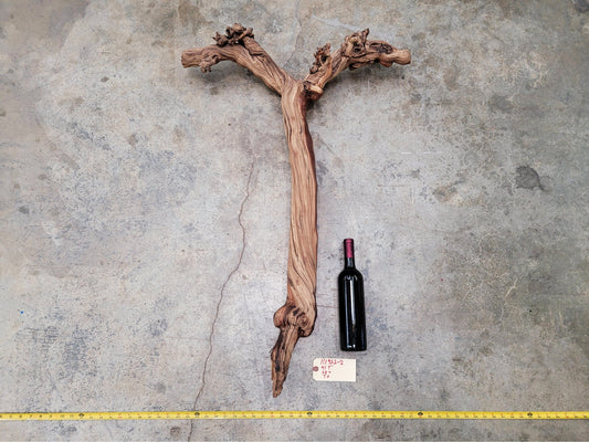 Rare Rodney Strong Art made from Retired Cabernet Grapevine 100% Reclaimed + ready to ship! 111922-2