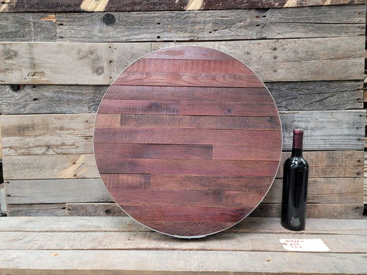Wine Barrel Art Piece Made from retired California Wine Barrels - 100% Recycled + Ready to Ship!! 121722-1