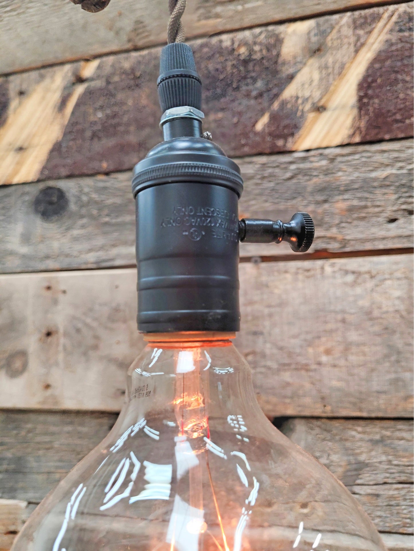Silver Oak Cabernet Grapevine Lamp California 100% Reclaimed + Ready to Ship! 120222-14