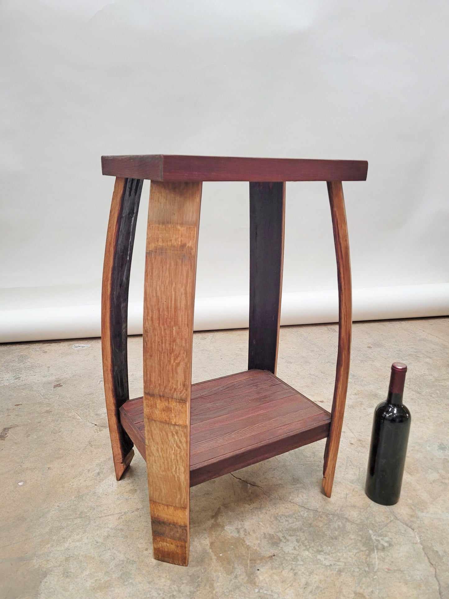 Wine Barrel Nightstand - Kulviski - Made from retired California wine barrels. 100% Recycled!