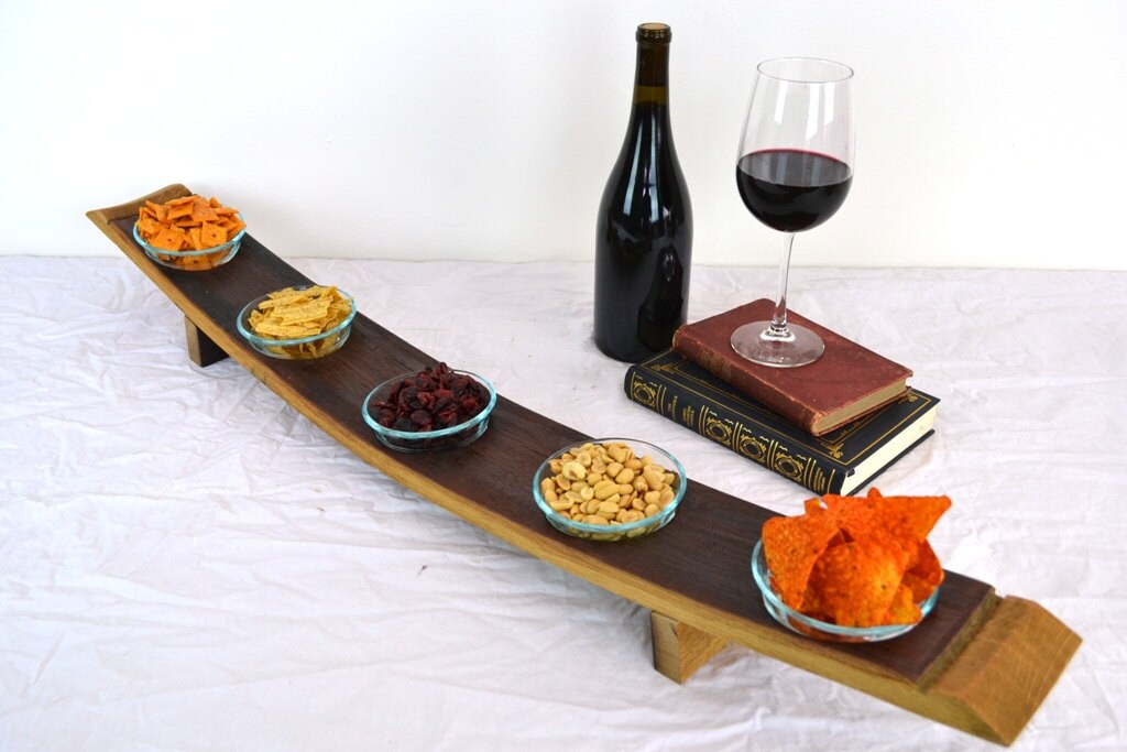 Wine Barrel store Serving Tray