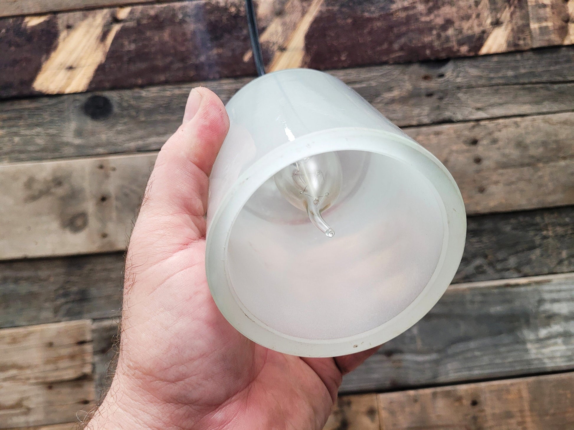 Moonshine Glass Pendant Light - MESEC - 100% Recycled Glass!