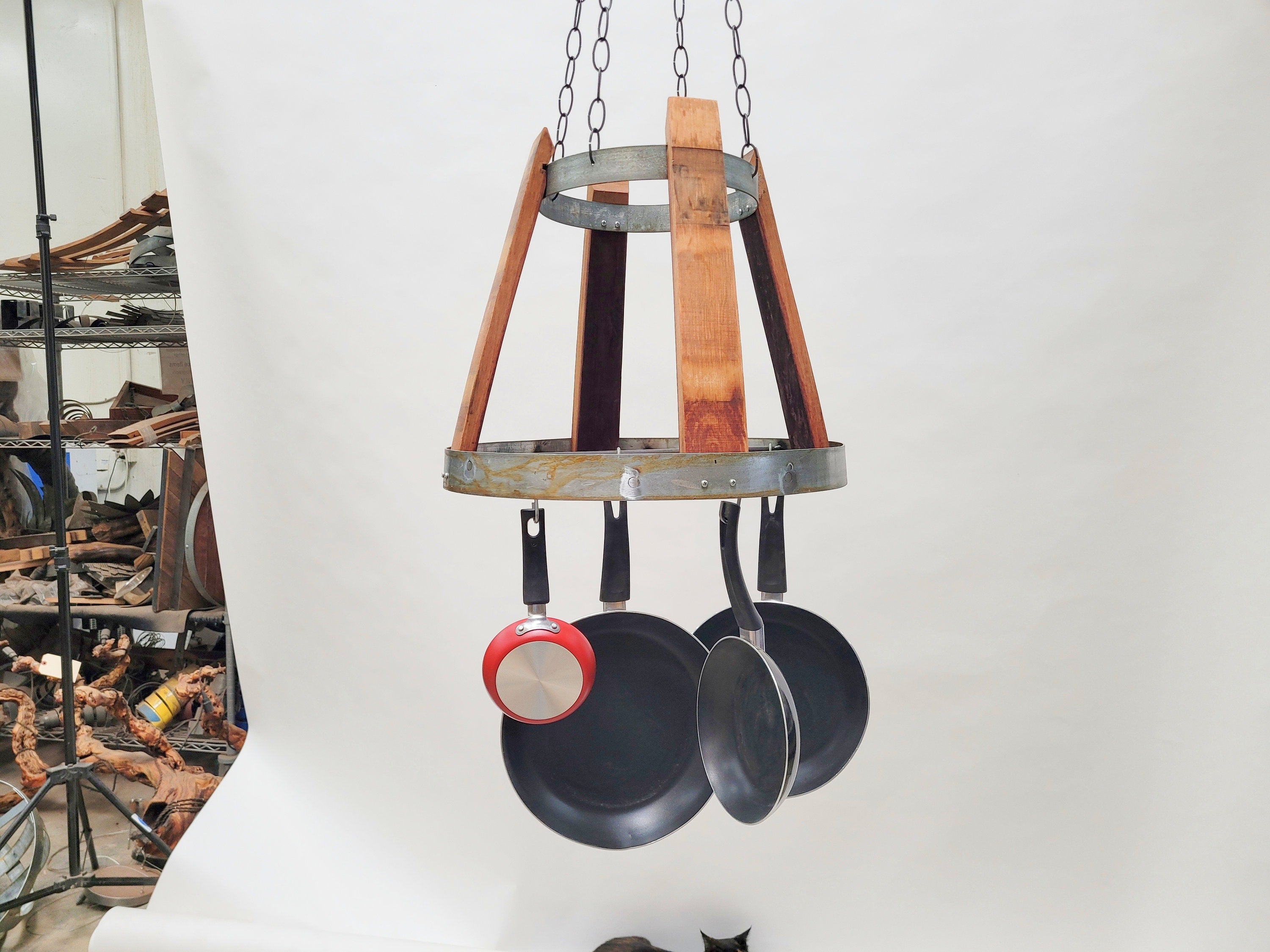 Small Pot or Coat Rack, Napa Valley Wine orders Stave