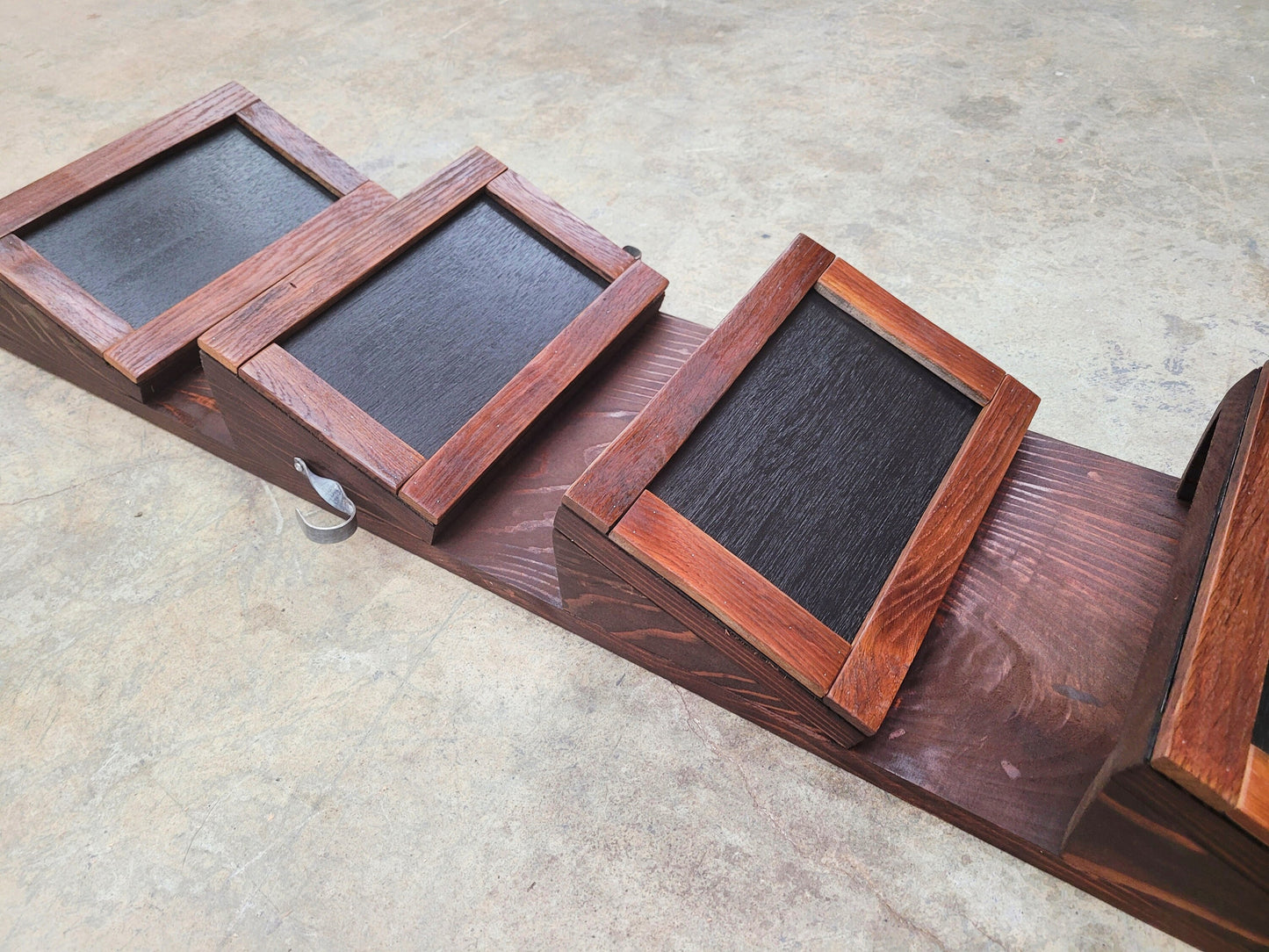 Barn Wood + Wine Barrel Wall Hanging / Mail Sorter - BOLSO - 100% Recycled!
