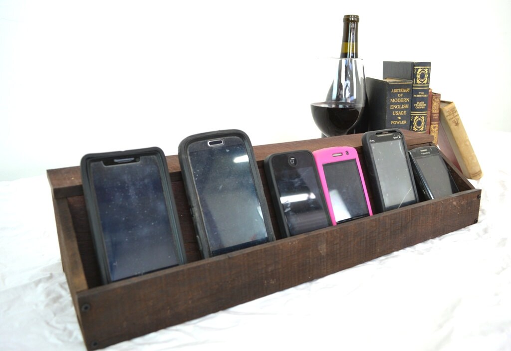 Wine Barrel Charging Station - Hawthorne - Made from retired California wine barrels - 100% Recycled!