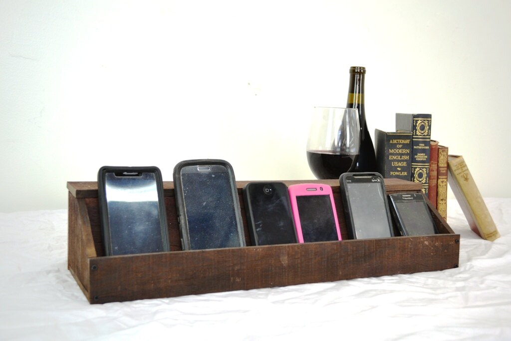 Wine Barrel Charging Station - Hawthorne - Made from retired California wine barrels - 100% Recycled!
