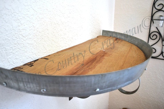 Wine Barrel Wall Cat Bed or Wall Shelf - Strato - made from retired CA wine barrels 100% Recycled!