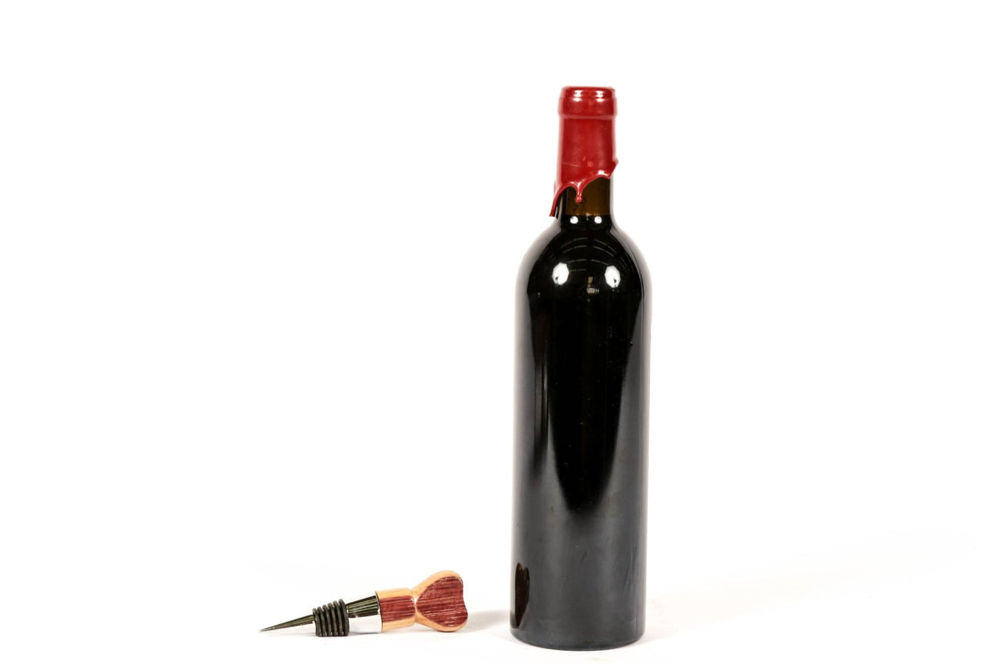 STOPPER - Love - Wine Barrel Heart Bottle Stopper 